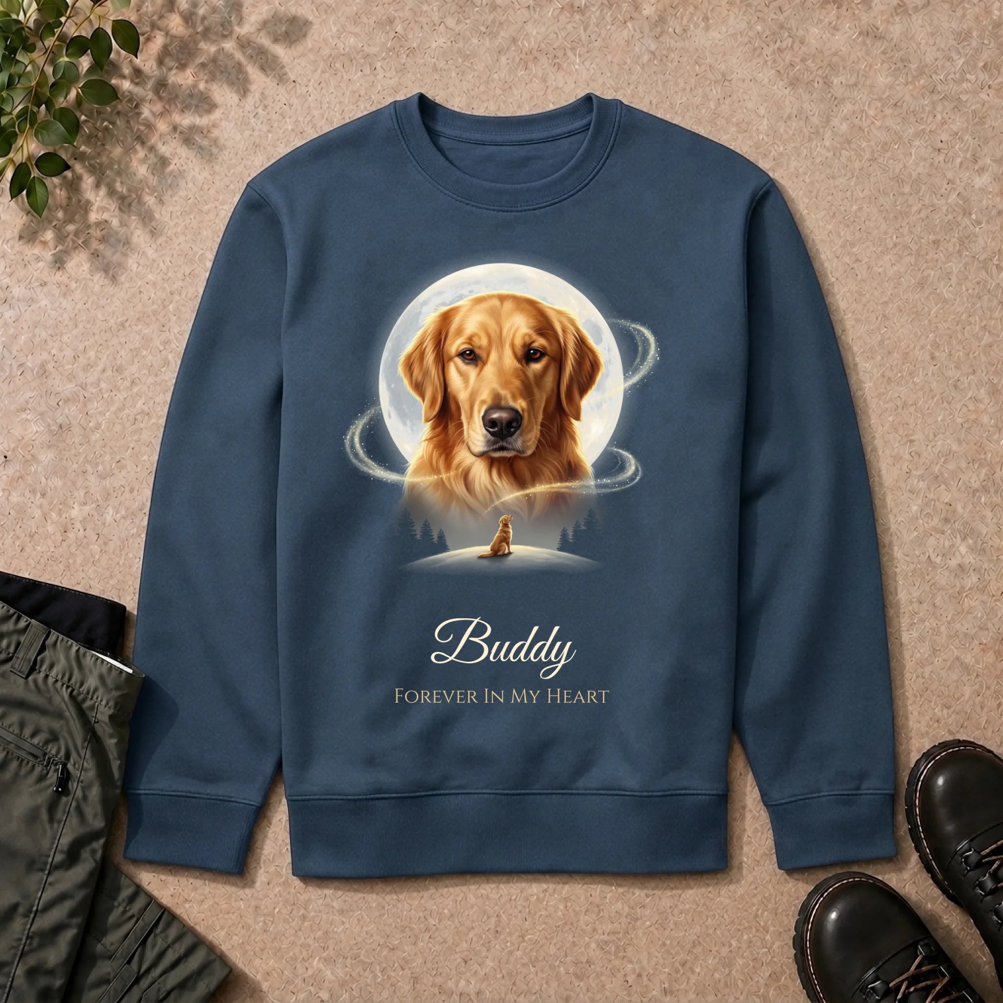 Sweatshirt Indigo Blue
