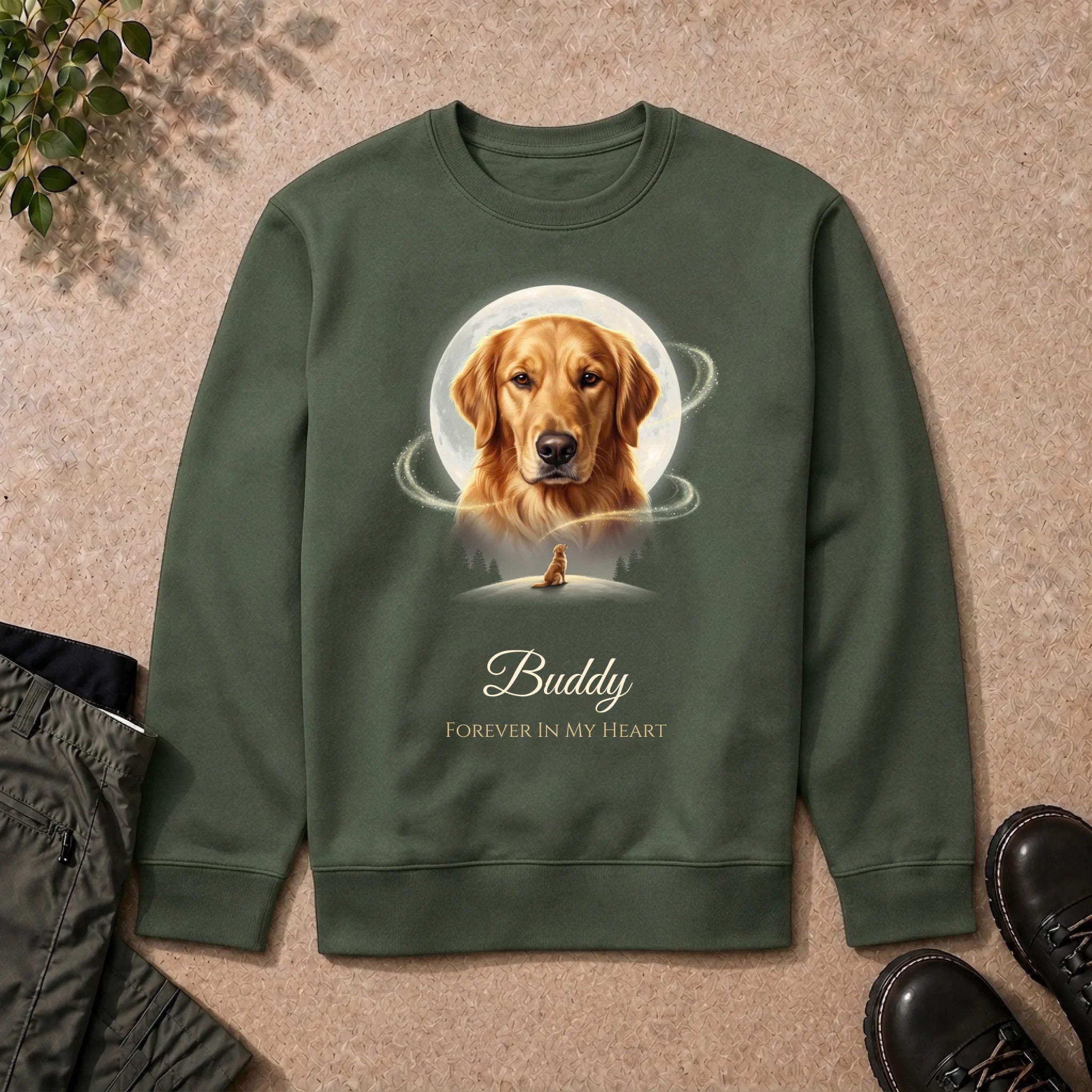Sweatshirt Military Green