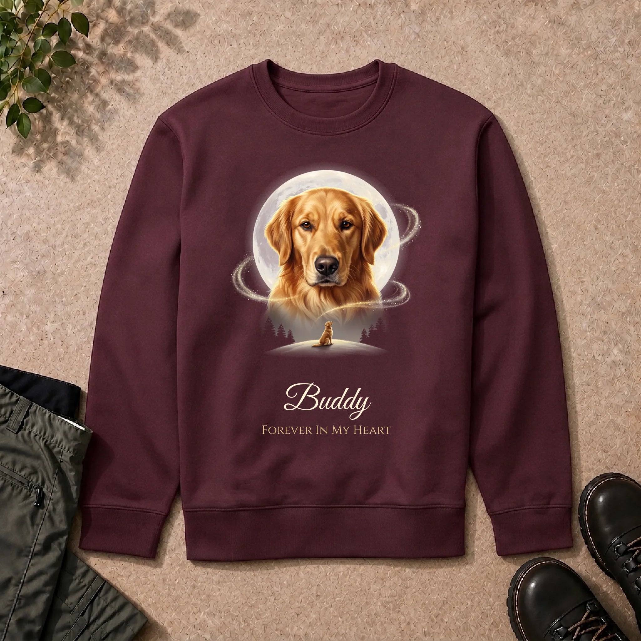 Sweatshirt Maroon