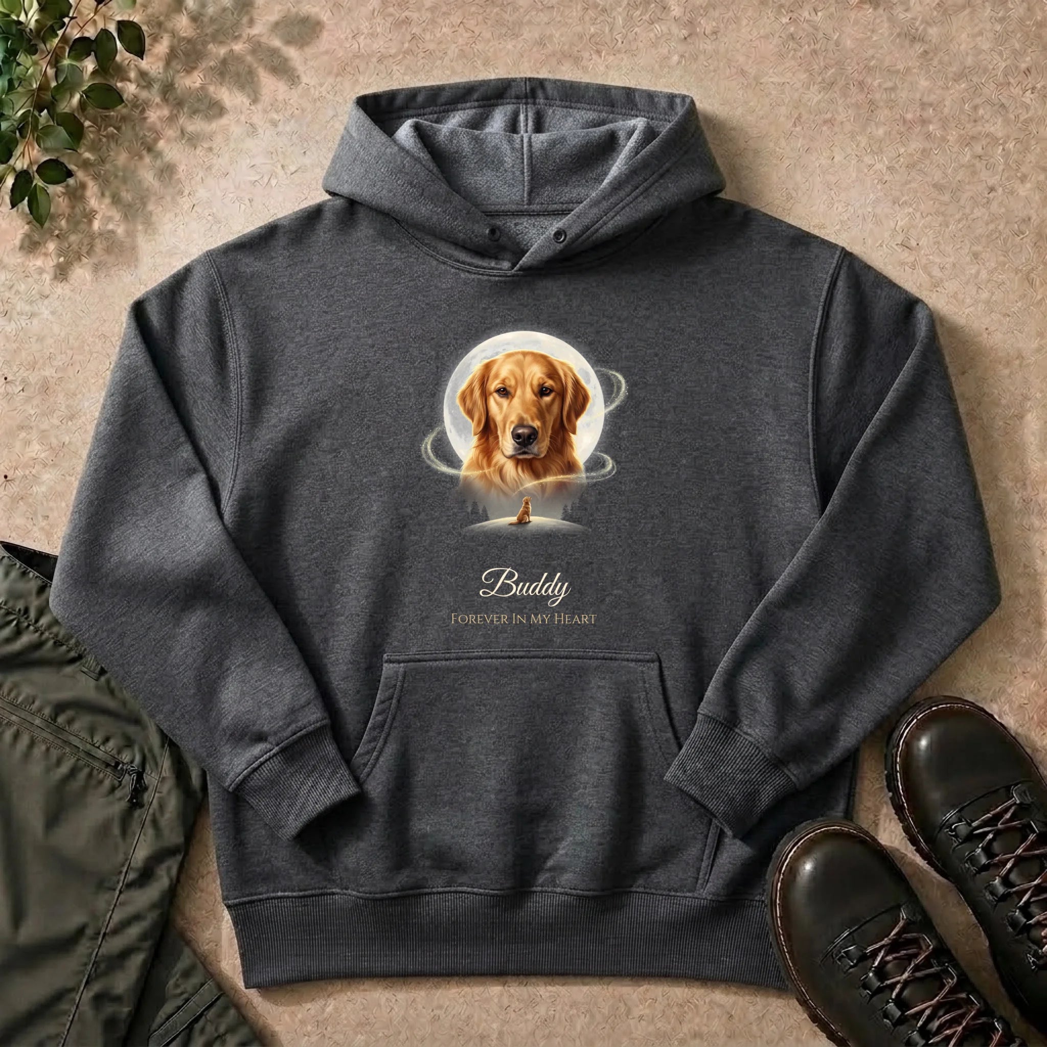 Hoodie Charcoal