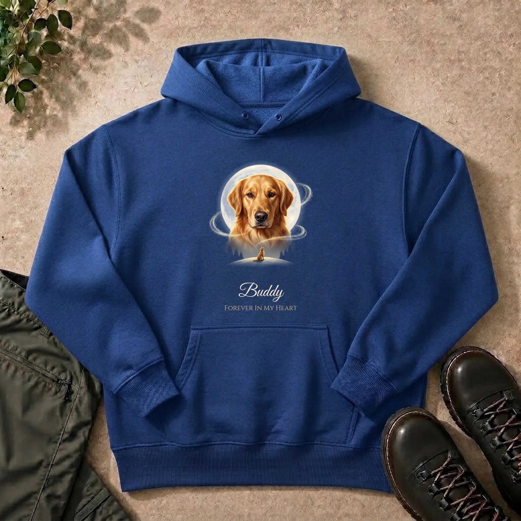 Hoodie Royal Blue