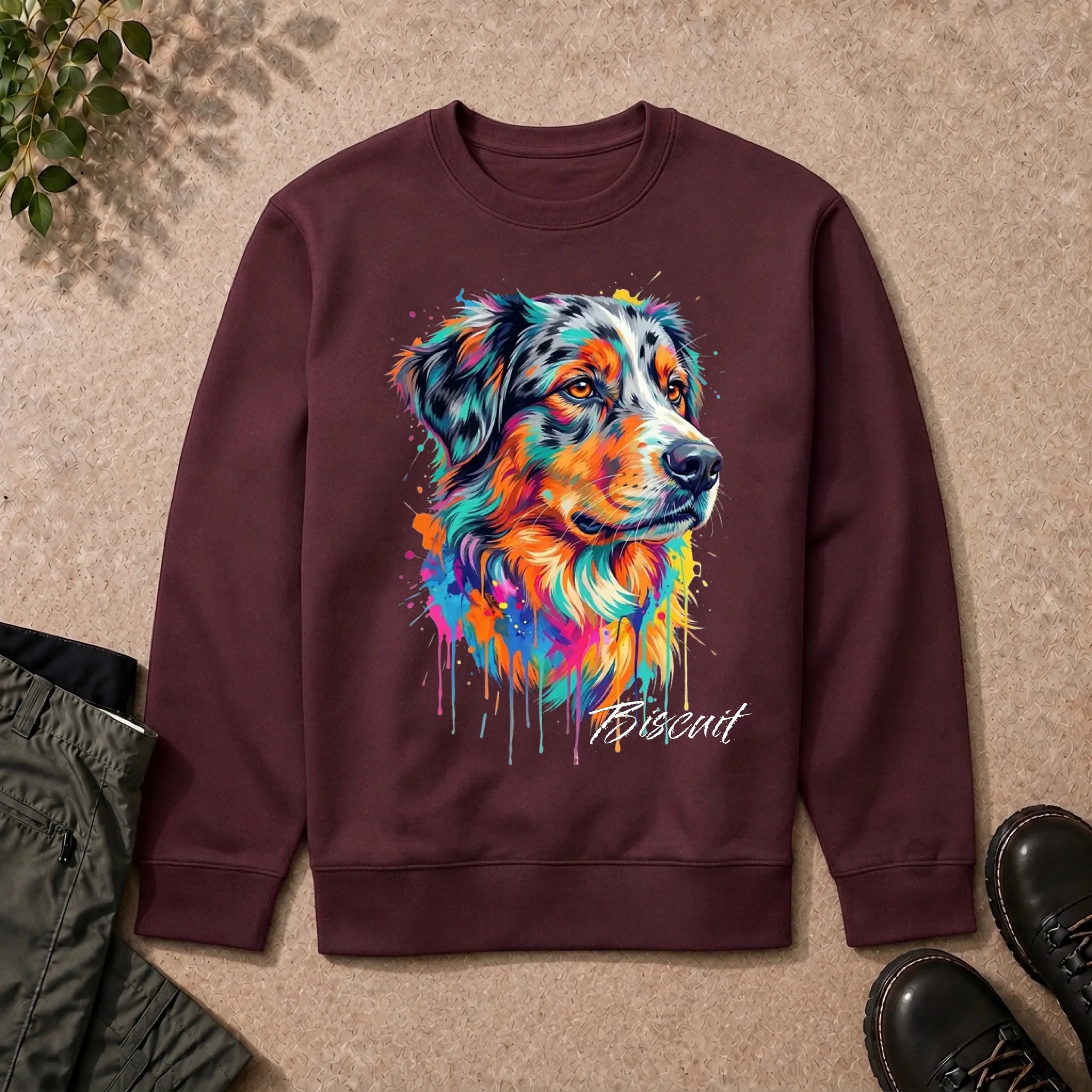 Sweatshirt Maroon