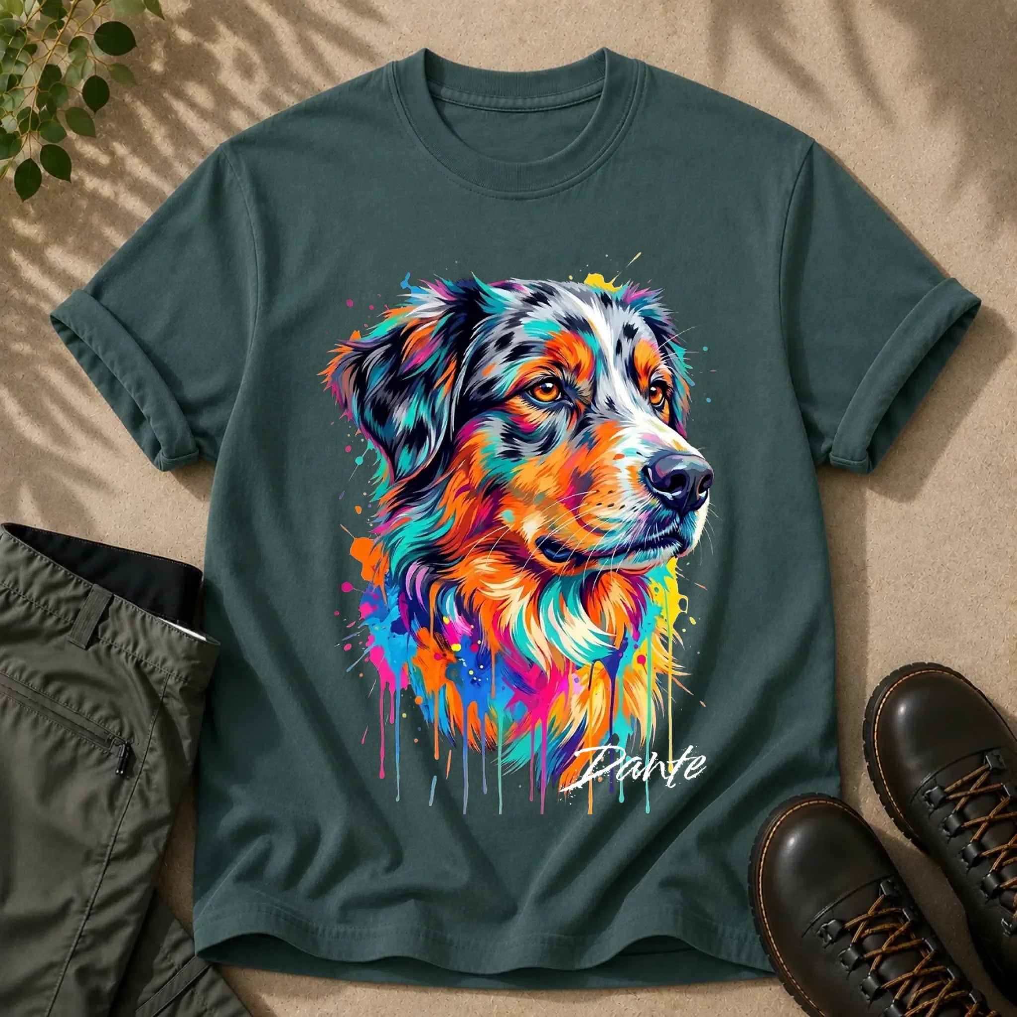 Premium Tee (Garment Dyed) Blue Spruce