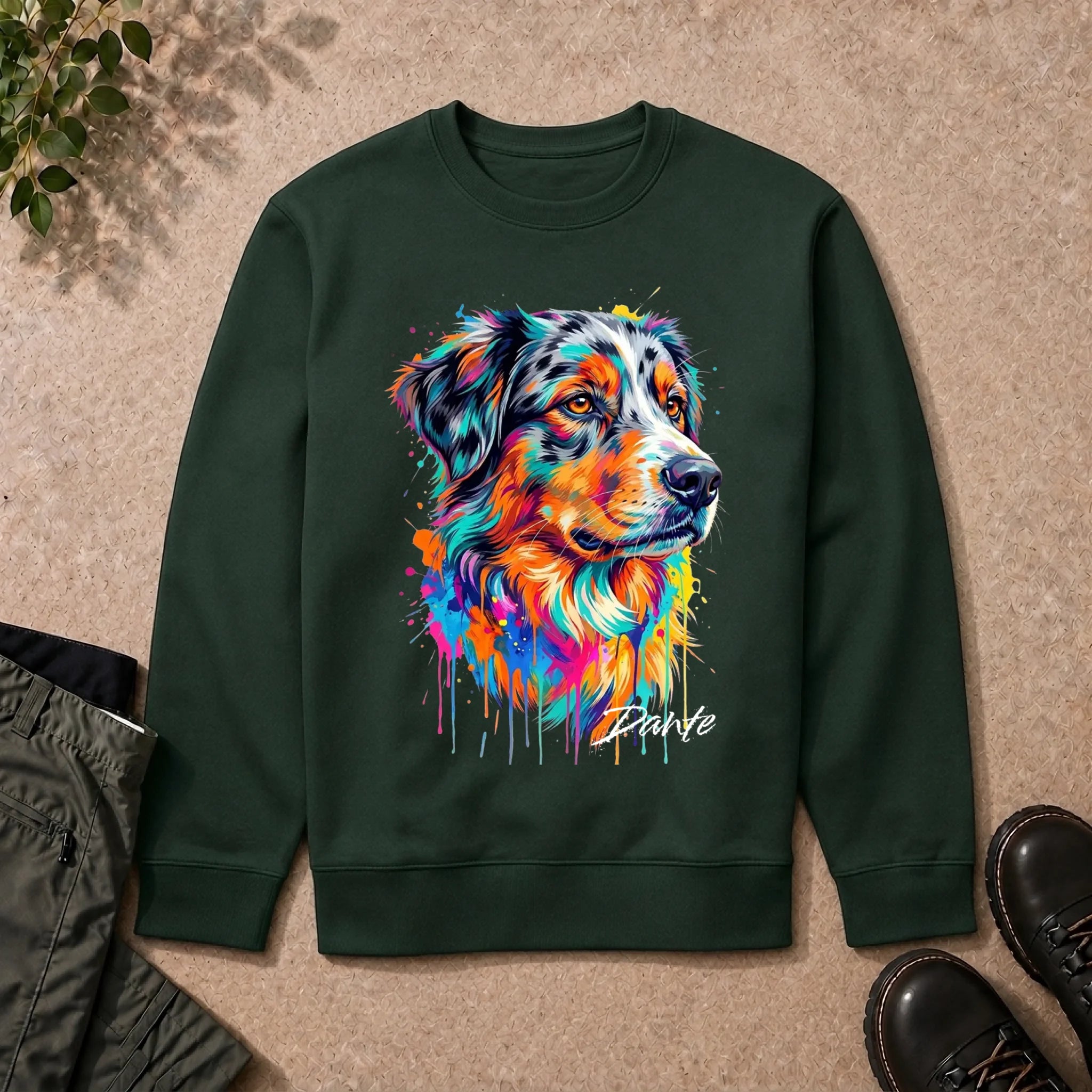 Sweatshirt Forest Green